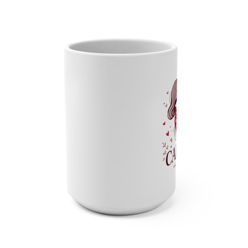 CARMANI Romantic 15oz Ceramic Coffee Cup