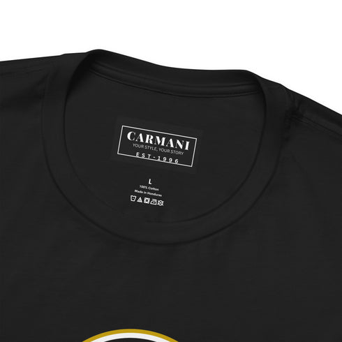 CARMANI Classic Black Short Sleeve Shirt