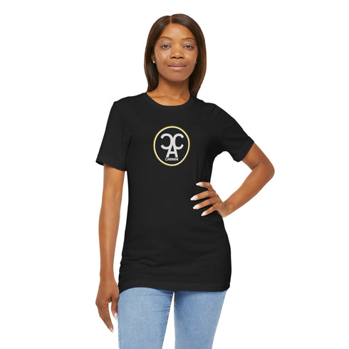 CARMANI Classic Black Short Sleeve Shirt