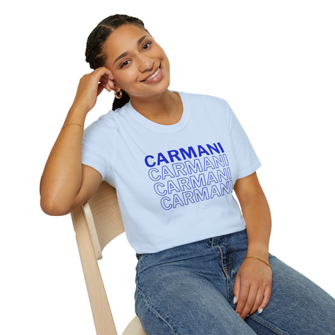CARMANI SHORT SLEEVE T-SHIRTS UNISEX.