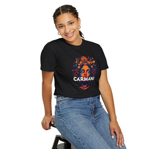 CARMANI AFRO SHORT SLEEVE T-SHIRT.