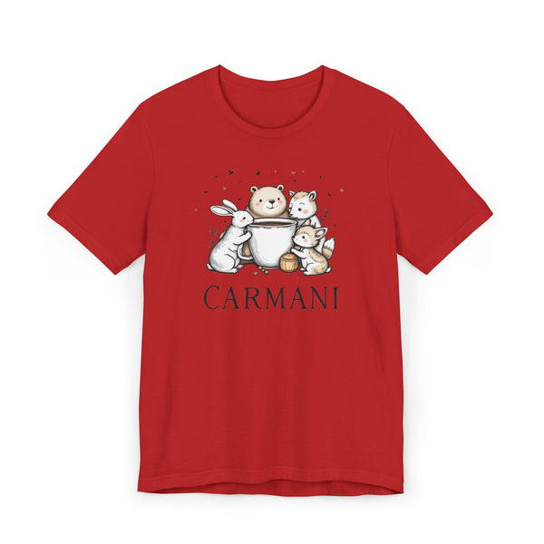 "Carmani" Bunny, Bear & Cat Graphic Tee.