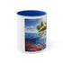 CARMANI TROPICAL COFFE MUGS.11OZ