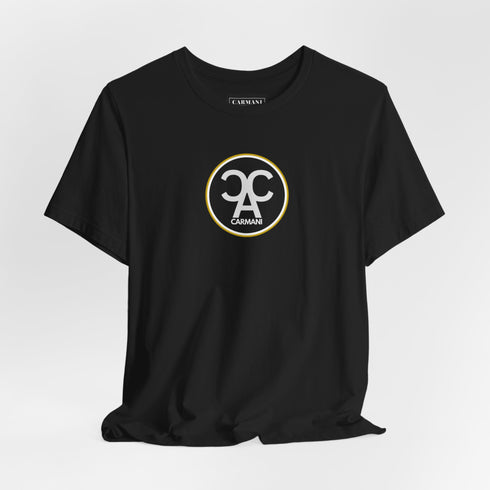 CARMANI Classic Black Short Sleeve Shirt