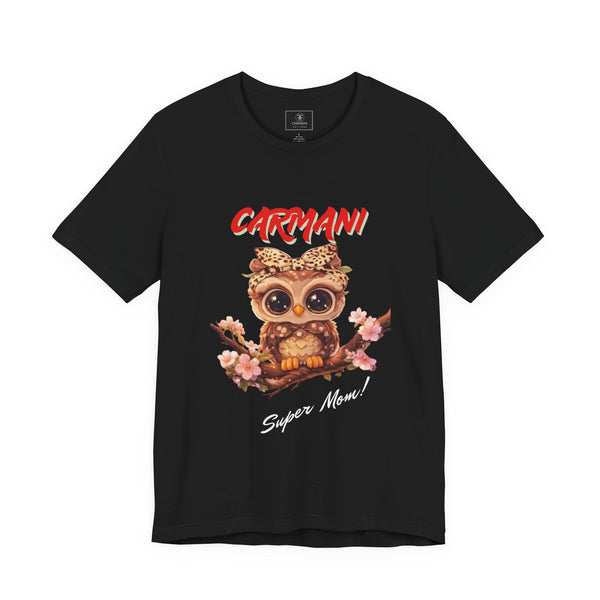 'Carmani' Floral Owl Graphic T-Shirt