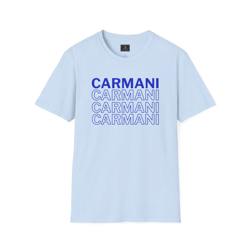 CARMANI SHORT SLEEVE T-SHIRTS UNISEX.