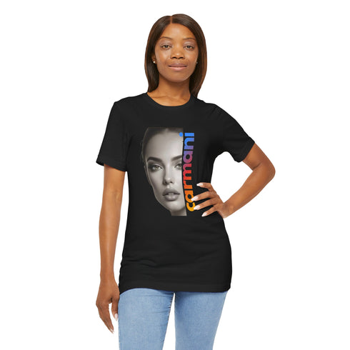 Carmani Portrait Graphic SHORT SLEEVE T SHIRT