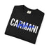 CARMANI — Black Streetwear T-Shirt.