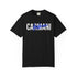 CARMANI — Black Streetwear T-Shirt.