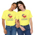 CARMANI "Love You Mom!" Graphic T-Shirt.