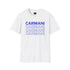 CARMANI SHORT SLEEVE T-SHIRTS UNISEX.