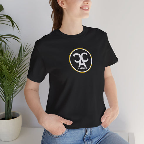 CARMANI Classic Black Short Sleeve Shirt