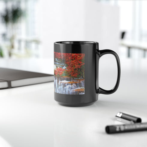 CARMANI Black Ceramic Mug — 15oz.