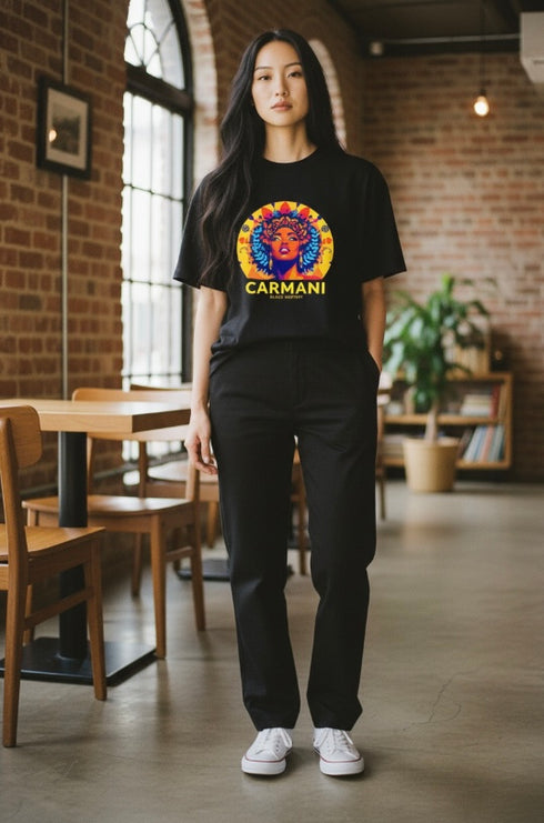 CARMANI AFRO T-SHIRT UNISEX.