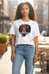 CARMANI AFRO SHORT SLEEVE T-SHIRT.