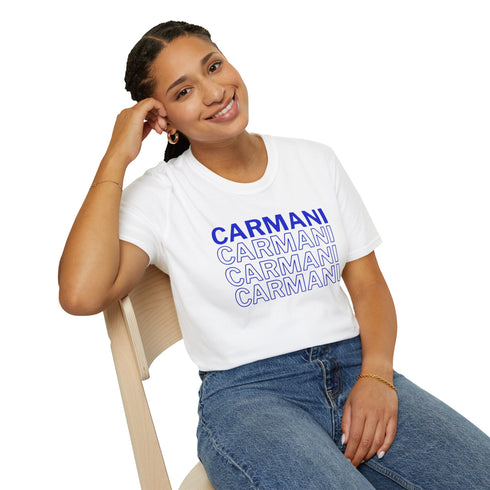CARMANI SHORT SLEEVE T-SHIRTS UNISEX.