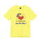 CARMANI "Love You Mom!" Graphic T-Shirt.