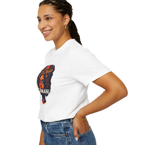 CARMANI AFRO SHORT SLEEVE T-SHIRT.
