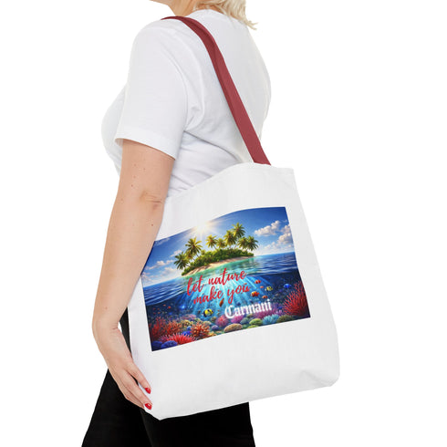 CARMANI Island Ocean Tote Bag.