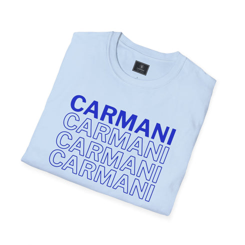 CARMANI SHORT SLEEVE T-SHIRTS UNISEX.