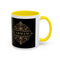 Carmani Gold antique Accent Coffee Mug.