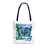 CARMANI Tote Bag with Sunset and Birds