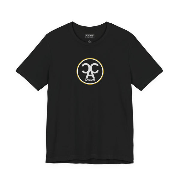 CARMANI Classic Black Short Sleeve Shirt