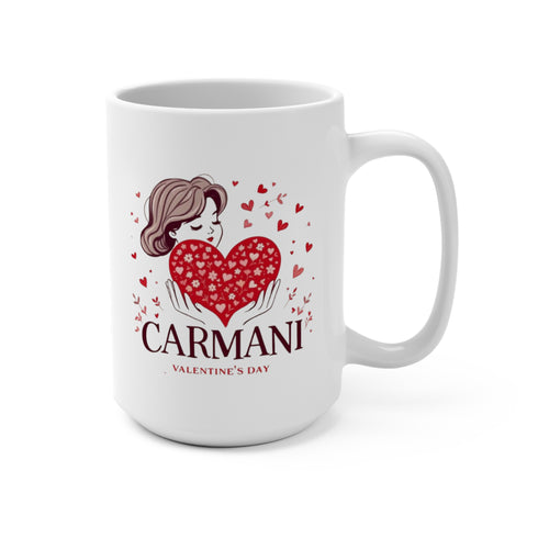 CARMANI Romantic 15oz Ceramic Coffee Cup