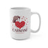 CARMANI Romantic 15oz Ceramic Coffee Cup