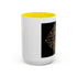 Carmani Gold antique Accent Coffee Mug.
