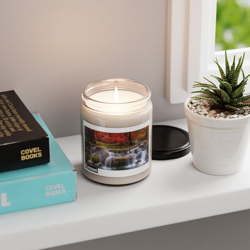 Autumn Waterfall Scented Soy Candle 9oz.