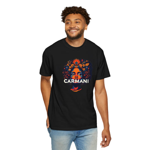 CARMANI AFRO SHORT SLEEVE T-SHIRT.
