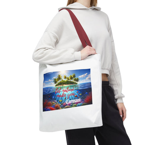 CARMANI Island Ocean Tote Bag.