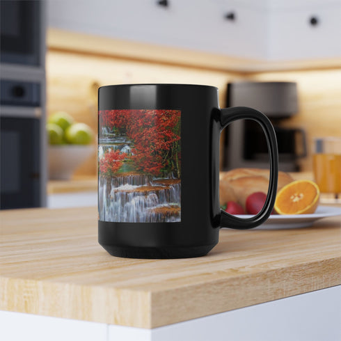 CARMANI Black Ceramic Mug — 15oz.