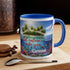 CARMANI TROPICAL COFFE MUGS.11OZ