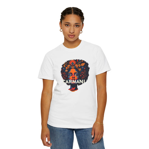 CARMANI AFRO SHORT SLEEVE T-SHIRT.