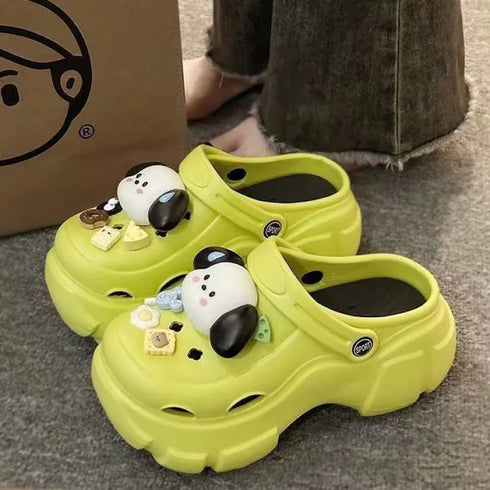 Women Sandals Cute Dog Summer 2025.