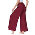 Women High Waisted Elastic Palazzo Pants.
