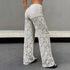 Jacquard Women's Transparent Pants.
