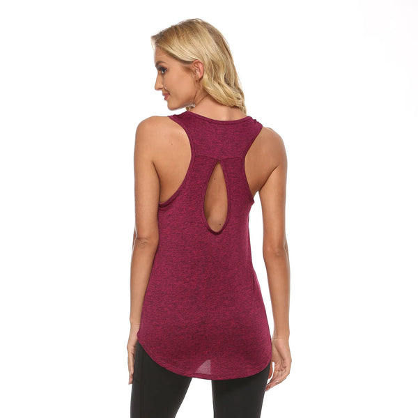 Sleeveless Yoga Vest Athletic Fitness for Women