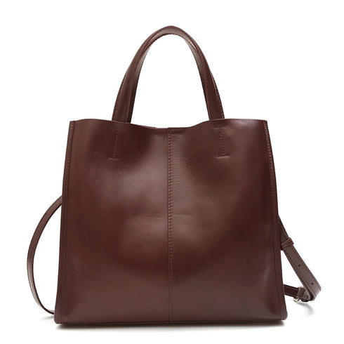 Women’s Leather Tote Shoulder Handbags for travel and more.