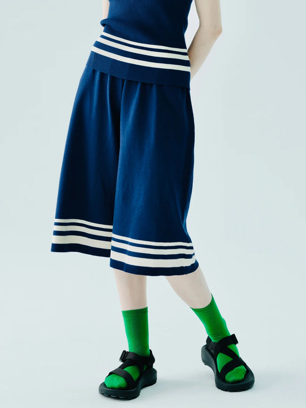 Women wide leg shorts summer.