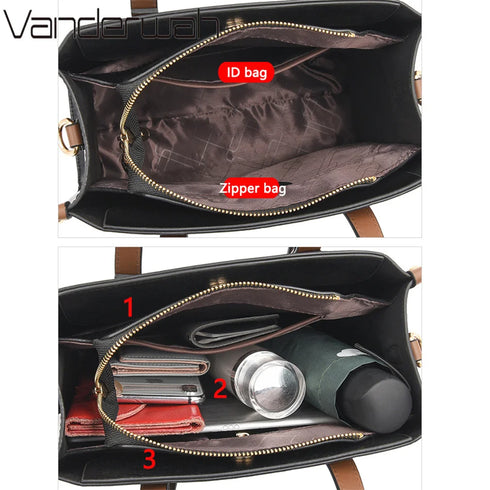 women's Tote Hand Bags Leather Luxury for travel and more