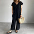 V-neck Jumpersuit Women summer 2025