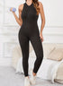 Women jumpsuit full season fitness.