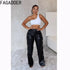 Leather Straight Pants For Women 2025.