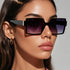 1/2pcs Square Sunglasses Women.