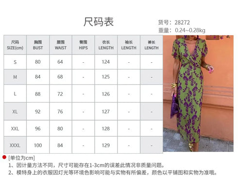 Women Dress V-neck Summer 2025.