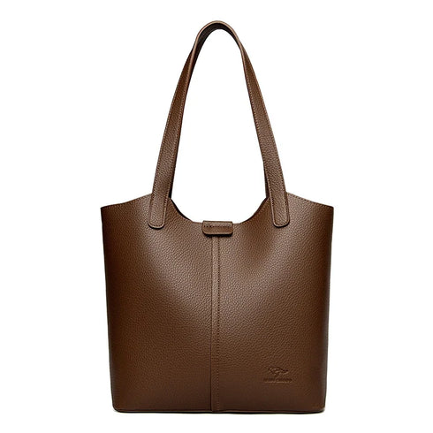 Leather Shoulder Bag For Women.