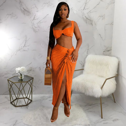 Summer Dresses for Women Two Pieces.